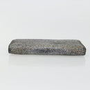 GUCCI Long Wallet Leather Outlet Silver 332747 Auth YKZ1403A-7