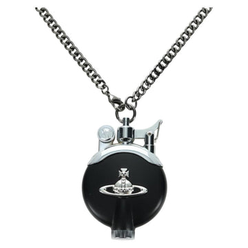 Vivienne Westwood Lighter Necklace metal Black Auth YKZ1404A