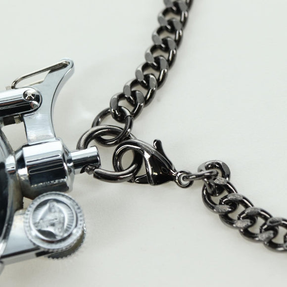 Vivienne Westwood Lighter Necklace metal Black Auth YKZ1404A