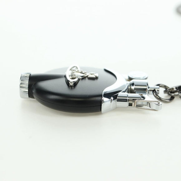 Vivienne Westwood Lighter Necklace metal Black Auth YKZ1404A