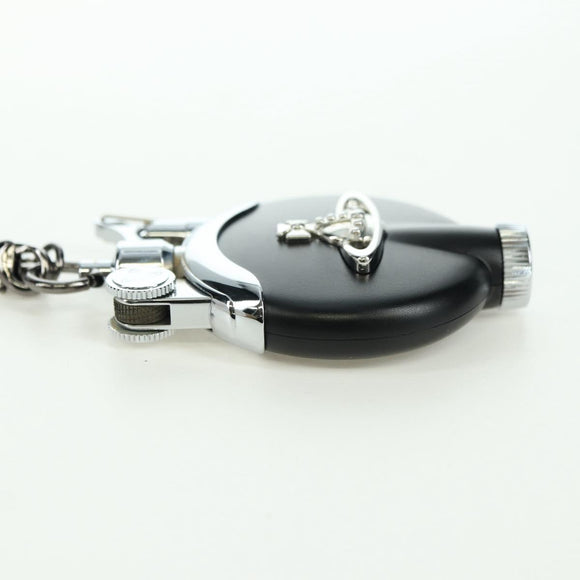 Vivienne Westwood Lighter Necklace metal Black Auth YKZ1404A