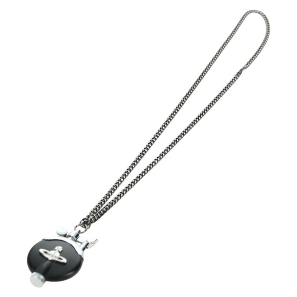 Vivienne Westwood Lighter Necklace metal Black Auth YKZ1404A