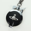 Vivienne Westwood Lighter Necklace metal Black Auth YKZ1404A-3