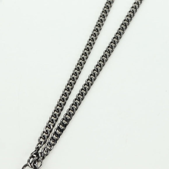 Vivienne Westwood Lighter Necklace metal Black Auth YKZ1404A