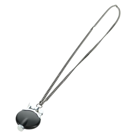 Vivienne Westwood Lighter Necklace metal Black Auth YKZ1404A
