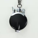 Vivienne Westwood Lighter Necklace metal Black Auth YKZ1404A-7