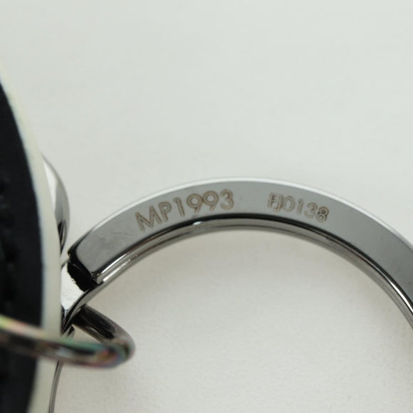 LOUIS VUITTON Monogram Eclipse Porte Cles Vivienne Charm MP1993 Auth YKZ1405SAM