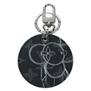 LOUIS VUITTON Monogram Eclipse Porte Cles Vivienne Charm MP1993 Auth YKZ1405SAM-2