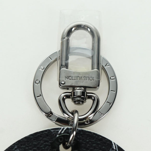 LOUIS VUITTON Monogram Eclipse Porte Cles Vivienne Charm MP1993 Auth YKZ1405SAM