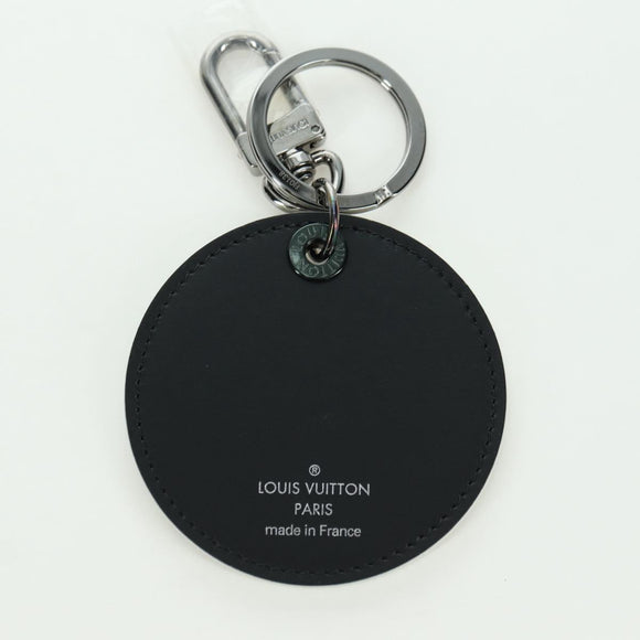 LOUIS VUITTON Monogram Eclipse Porte Cles Vivienne Charm MP1993 Auth YKZ1405SAM