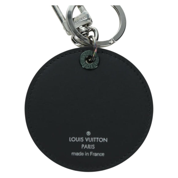 LOUIS VUITTON Monogram Eclipse Porte Cles Vivienne Charm MP1993 Auth YKZ1405SAM
