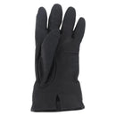 GUCCI Horsebit Web Sherry Line Gloves Leather Black Auth YKZ1406A-3