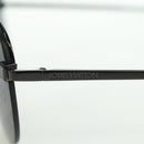 LOUIS VUITTON Clockwise Sunglasses metal Black Z1019E LV Auth YKZ1407M-14