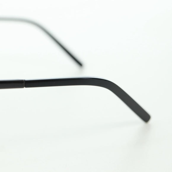 LOUIS VUITTON Clockwise Sunglasses metal Black Z1019E LV Auth YKZ1407M