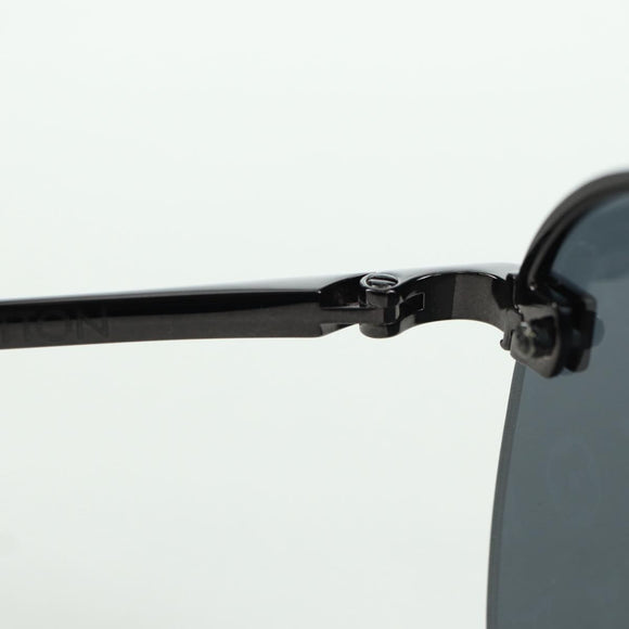 LOUIS VUITTON Clockwise Sunglasses metal Black Z1019E LV Auth YKZ1407M