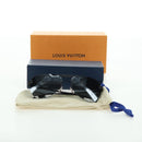 LOUIS VUITTON Clockwise Sunglasses metal Black Z1019E LV Auth YKZ1407M-12