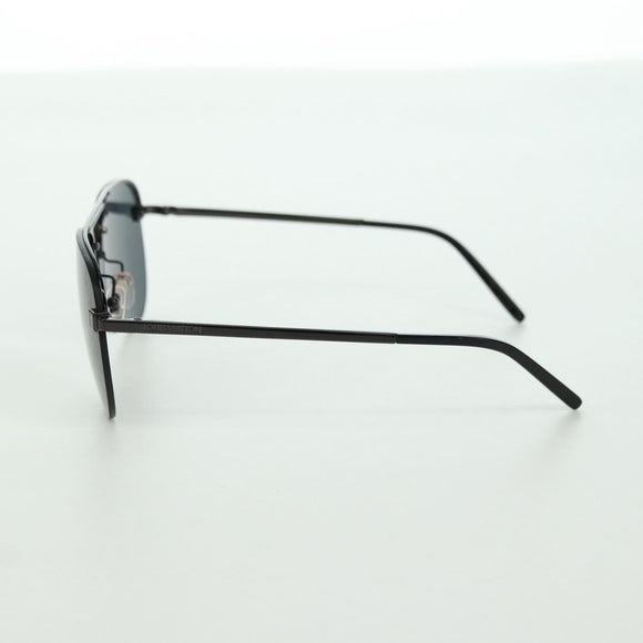 LOUIS VUITTON Clockwise Sunglasses metal Black Z1019E LV Auth YKZ1407M
