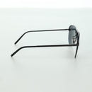 LOUIS VUITTON Clockwise Sunglasses metal Black Z1019E LV Auth YKZ1407M-4