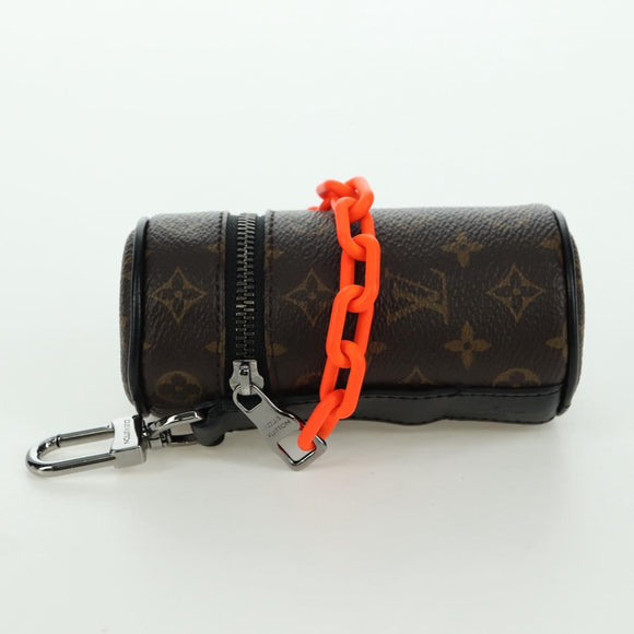 LOUIS VUITTON Monogram Barrel Pouch M00966 LV Auth YKZ1408M