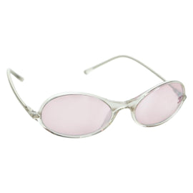 CHANEL COCO Mark Sunglasses plastic Clear 5044-B CC Auth YKZ1409M