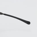 CHANEL COCO Mark Sunglasses metal Black 05981 50927 CC Auth YKZ1410-14