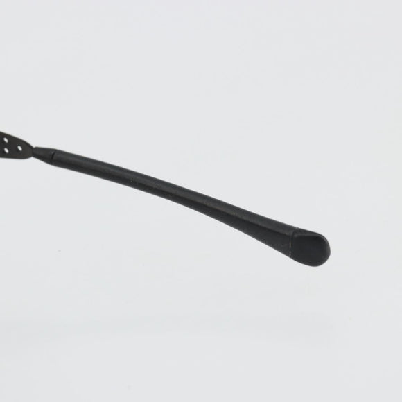 CHANEL COCO Mark Sunglasses metal Black 05981 50927 CC Auth YKZ1410