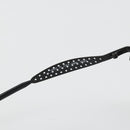 CHANEL COCO Mark Sunglasses metal Black 05981 50927 CC Auth YKZ1410-11