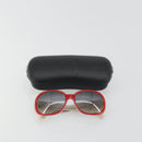 CHANEL Camelia Sunglasses plastic Red 5113 CC Auth YKZ1411A-14