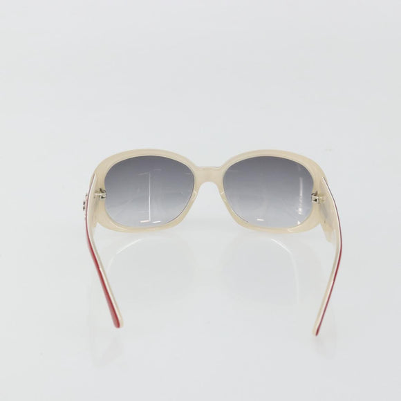 CHANEL Camelia Sunglasses plastic Red 5113 CC Auth YKZ1411A