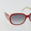 CHANEL Camelia Sunglasses plastic Red 5113 CC Auth YKZ1411A-6