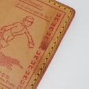 LOUIS VUITTON Porte Cles VVN Key Holder Leather Beige Gold LV Auth YKZ1417-6