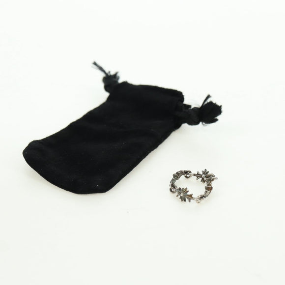 Chrome Hearts Tiny ECH Plus Ring Ag925 Silve Auth YKZ1419V