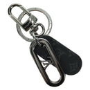 LOUIS VUITTON Monogram Porte Cles LV Signature Charm Black M00927 Auth YKZ1420M-1