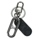 LOUIS VUITTON Monogram Porte Cles LV Signature Anhänger Schwarz M00927 Auth YKZ1420M-13