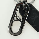LOUIS VUITTON Monogram Porte Cles LV Signature Anhänger Schwarz M00927 Auth YKZ1420M-2