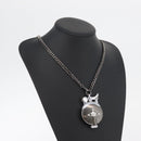 Vivienne Westwood lighter Necklace metal Black Auth YKZ1421A-14