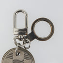 LOUIS VUITTON Damier Porte Cles Porto Address Key Ring metal M65770 Auth YKZ1422-8