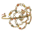 CHANEL Bangle COCO Mark Bracelet metal Gold Tone CC Auth YKZ1423M-1