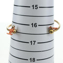 CHANEL Bangle COCO Mark Bracelet metal Gold Tone CC Auth YKZ1423M-14