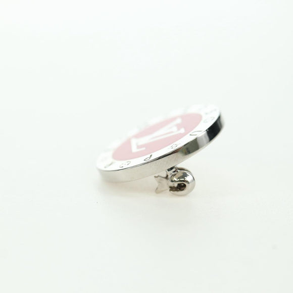 LOUIS VUITTON Pin Badge SUPRME Collaboration metal 2 Set MP2046 LV Auth YKZ1424M