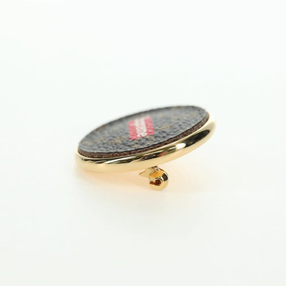 LOUIS VUITTON Pin Badge SUPRME Collaboration metal 2 Set MP2046 LV Auth YKZ1424M