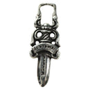 Chrome Hearts Dagger Charm Pendant Top Ag925 Silver Auth YKZ1426V-6