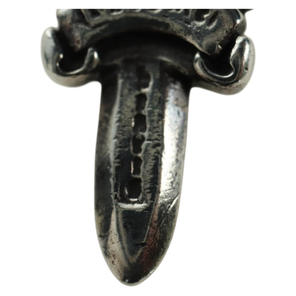Chrome Hearts Dagger Charm Pendant Top Ag925 Silver Auth YKZ1426V
