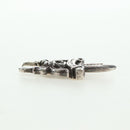 Chrome Hearts Dagger Charm Pendant Top Ag925 Silver Auth YKZ1427V-10