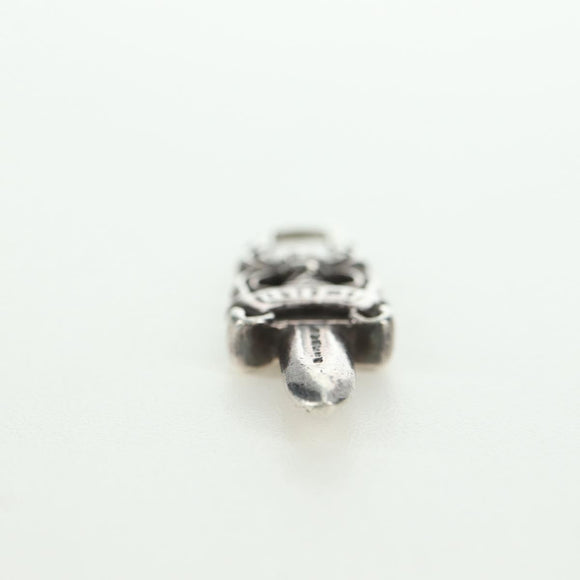 Chrome Hearts Dagger Charm Pendant Top Ag925 Silver Auth YKZ1427V