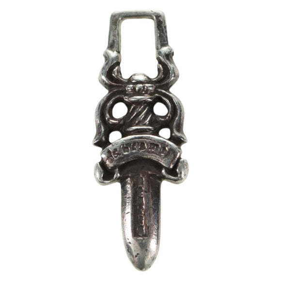 Chrome Hearts Dagger Charm Pendant Top Ag925 Silver Auth YKZ1427V