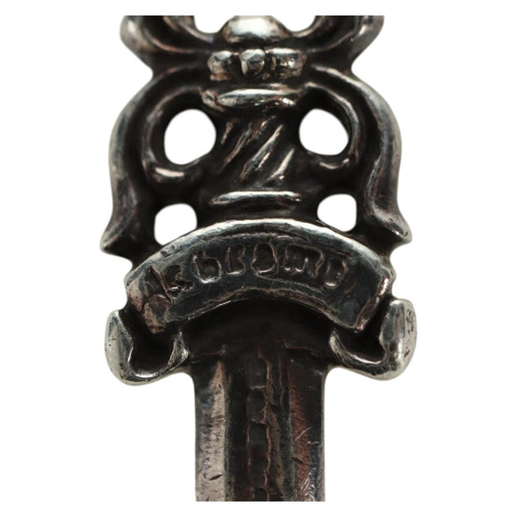 Chrome Hearts Dagger Charm Pendant Top Ag925 Silver Auth YKZ1427V