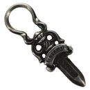 Chrome Hearts Dagger Charm Pendant Top Ag925 Silver Auth YKZ1428V-1