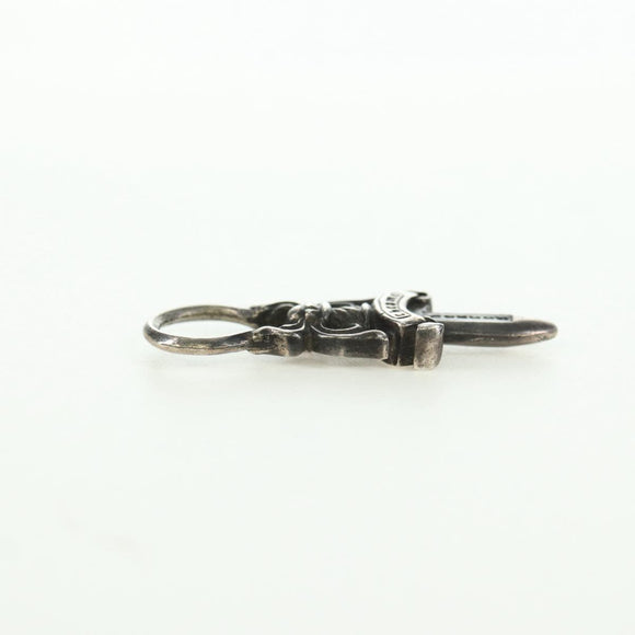 Chrome Hearts Dagger Charm Pendant Top Ag925 Silver Auth YKZ1428V