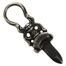 Chrome Hearts Dagger Charm Pendant Top Ag925 Silver Auth YKZ1429V-1
